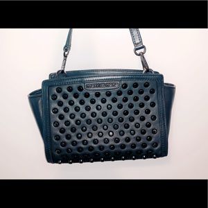 Michael Kors - black studded crossbody purse